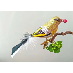 Grünfink mundgeblasen