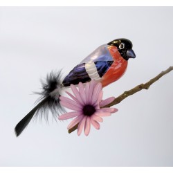 Bullfinch mouth-blown